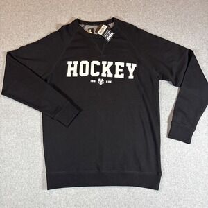 Violent Gentlemen Black Crewneck Sweater Sz L Hockey Brand New